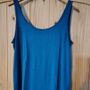 Lane Bryant Aqua Rayon/Spandex Tank Top/Undershirt - Size 14/16